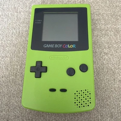 Nintendo Gameboy Color Console Kiwi Green - Tested Nice Condition - Image 1 of 4