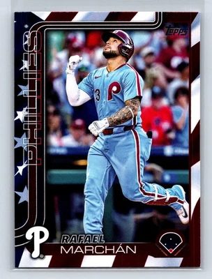 2025 Topps Update Rafael Marchan Independence Day /76 - Image 1 of 2