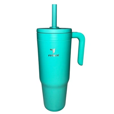 REDUCIR 40 oz vaso enfriador Ocean Breeze a prueba de derrames taza de vacío de paja Foto 1 de 4