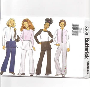 Nuevo patrón de costura para niña Butterick sin cortar #6368 - Imagen 1 de 2