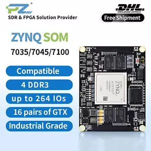 Puzhi FPGA Core Board Xilinx ZYNQ7000 XC7Z035 XC7Z045 XC7Z100 Industrial - Picture 1 of 14