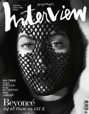INTERVIEW Magazine Germany,Beyonce,FKA Twigs,Shia LeBeouf NEW - Image 1 of 3