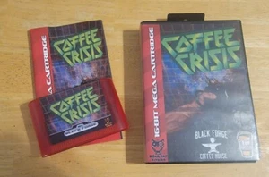 Nuovo carrello COFFEE CRISIS 1ST Brew Edizione Limitata per gioco Genesis/Mega Drive Cat - Foto 1 di 4