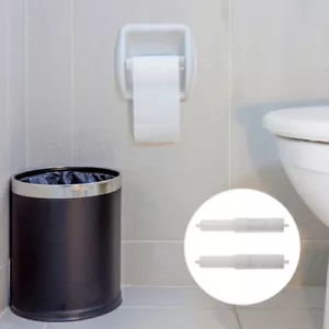 2 Pcs Toilet Roll Replacement Toilet Roll Holder Insert Toilet Tissue Roller - Picture 1 of 12