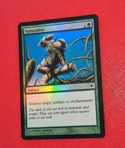 MTG *FOIL * Shards of Alara Common NATURALIZE SP - Picture 1 of 1