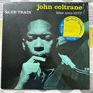 John Coltrane – Blue Train Blue Note BLP 1577 Japanese Reissue 1983 OBI Sticker - Picture 1 of 9