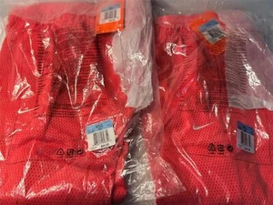 Lot of 2 Pairs Girls Nike Pink Basketball Netted Pants New Sealed M Size 10/12 - Picture 1 of 2