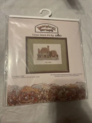 Kit de punto de cruz Kent Cottage David Winter Cottages de DMC Foto 1 de 2