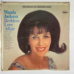 Wanda Jackson ‎– Reckless Love Affair Vinyl, LP 1967 Capitol ‎– ST8- 2704   - Picture 1 of 2