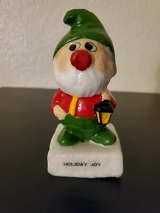 VINTAGE 1978 KOREA SNP ELF CANDLE holiday joy - Picture 1 of 10
