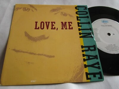 Collin Raye Love, Me / Blue Magic Epic 657912 7 Pic Sleeve UK Vinyl 7inch Single - Image 1 of 4