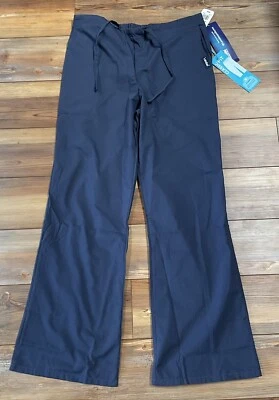 Pantalones Médicos Landau Pull On Pequeños Calce Clásico Nuevos Azul Resistente a las Arrugas Foto 1 de 4