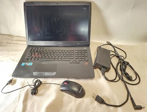 ROG Black Red Gaming Laptop 17" ASUS G751J i7-4710HQ 2.50 GHz GTX980M 1TB HD 24G - Picture 1 of 22