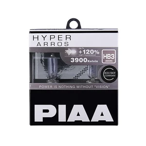 PIAA HYPER ARROS 3900K HALOGEN BULBS Up to +120% More light (HB3)(HE-909) - Picture 1 of 5