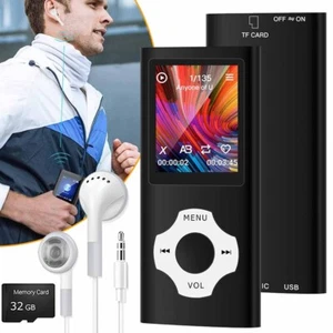 32GB Bluetooth 5.0 MP3 Player, MP3 Musik Player LCD Display Musikspieler E-Book - Bild 1 von 12