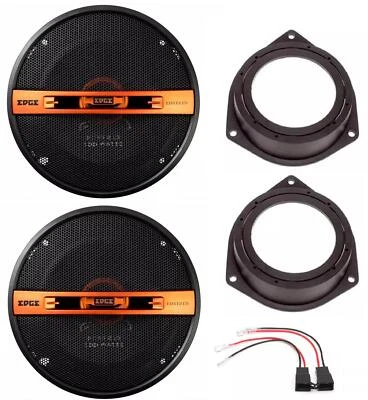 EDGE 13.3cm 200W Visière Puissance Coaxial Auto Enceintes Audio Pour Opel Astra - Photo 1/4