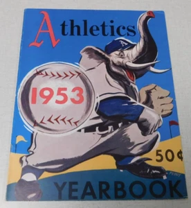 1953 Philadelphia Athletics baseball Yearbook - Picture 1 of 3