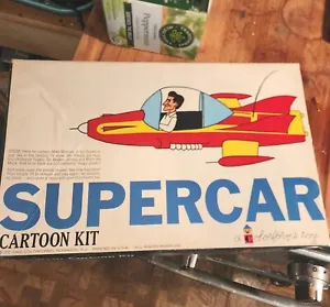 Scarce '62 Vintage SUPERCAR CARTOON KIT COLORFORMS   GERRY ANDERSON - Picture 1 of 6