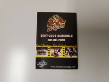 RS20 New Mexico Scorpions 2007/08 Minor Hockey Pocket Schedule - Santa Ana Star