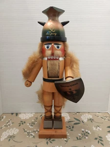 15 inch German Soldier - Hermann Der Cherusker Nutcracker - Steinbach 1983 - Picture 1 of 14