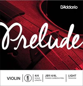 D'Addario Prelude Violin Single E String, 4/4 Scale, Light Tension - Picture 1 of 1