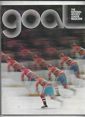 October 1, 1974 New York Islanders vs North Stars Goal Hockey Program   EX - Image 1 of 2