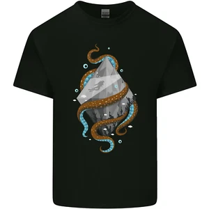 Abstrakt Scuba Diver tauchen tauch Kinder T-shirt Jungen Mädchen - Picture 1 of 67