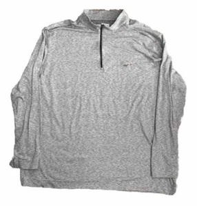 Greg Norman Sweater Men’s XXL 2XL Gray Long Sleeve 1/4 Zip Pullover Casual Golf - Picture 1 of 8