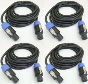 4x 5 m Lautsprecherkabel 2 x 2,5 mm² Speakon kompatibel Speakerkabel Boxenkabel - Bild 1 von 6
