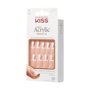 Kiss Salon Acrylic French Revolutionary Nails, KSAP01 Petite - Picture 1 of 1