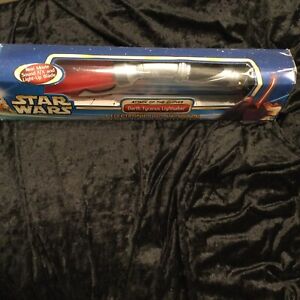 Star Wars COUNT DOOKU LIGHTSABER ATTACK OF THE CLONES Electronic ~RARE & SEALED