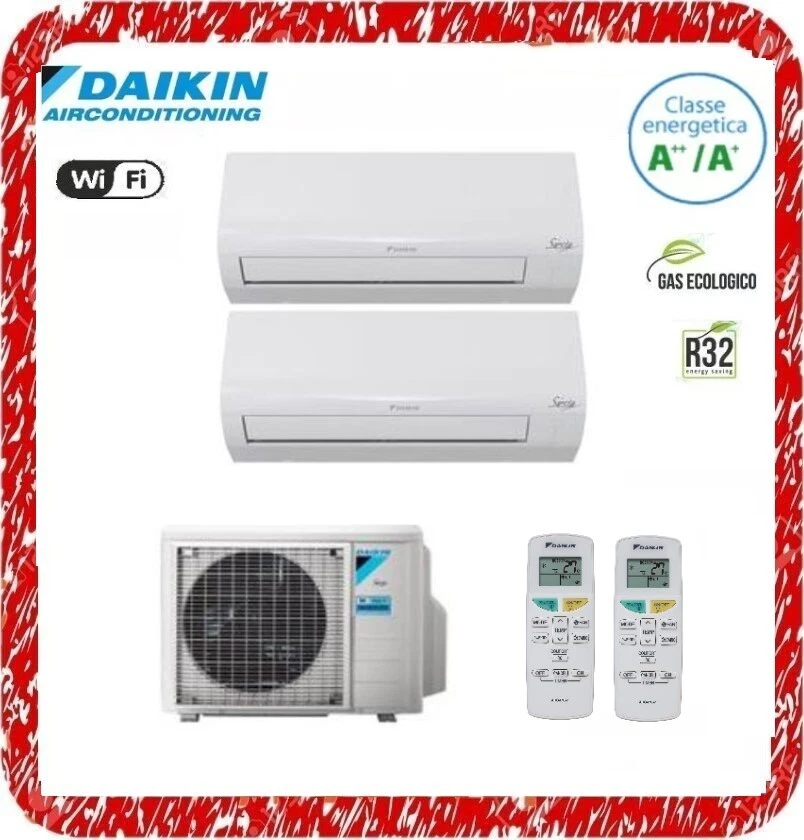DAIKIN 2AMXF40A+ATXF25G+ATXF35G Climatiseur Dual 9+12 BTU Avec Wifi A++ - Photo 1/1