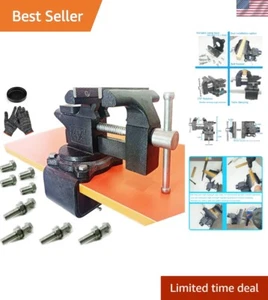Mehrzweck Tischschraubstock mit 270° Drehung - 4,5" Backenbreite, perfekt zum Basteln - Bild 1 von 8