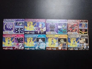 Pokemon Ultra Zenryoku Card Sun & Moon x8 Alakazam Ninetales etc #5191 EX - Picture 1 of 18