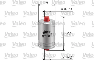 Filtro de combustible VALEO 587215 para ALFA ROMEO, AUDI, DAIMLER, FERRARI, FIAT, JAGUAR, LANCIA, Foto 1 de 3