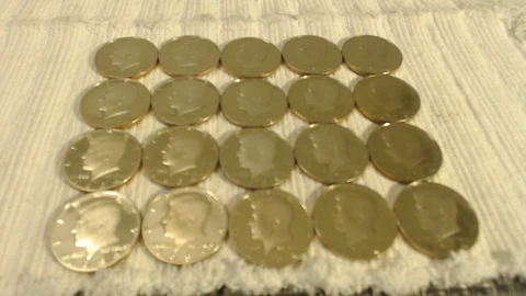 1984-S Proof Kennedy Half Dollar 20pc Roll Cover