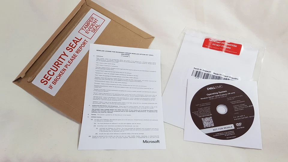 NEW Microsoft Windows Server 2016 Cal 10 User Hgm3T 0Hgm3T - Image 1 of 3