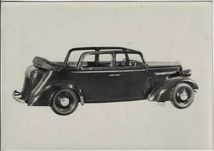OPEL Sechssitziger Cabriolet-Limousine mit Synchron-Federung, altes Werbefoto - Bild 1 von 1