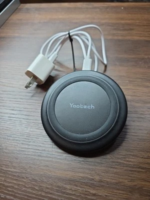 YOOTECH 7.5W Wireless Charger for Apple iPhone & Samsung Galaxy - Black (F500) - Image 1 of 4