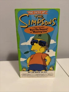 The Best of the Simpsons Volume 2 VHS Tape 1997 Promotional Promo Screener Show - Picture 1 of 6