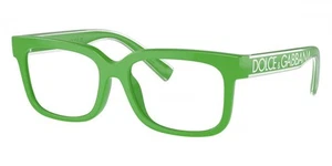 Dolce & Gabbana Eyeglasses Kids DX5002 3311 Green Full Rim Glasses 47MM - Picture 1 of 3