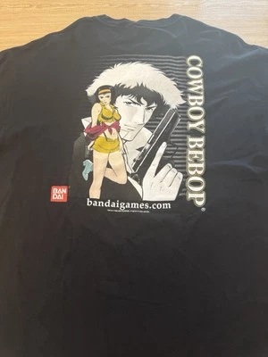 Camisa Promocional Bandai Videojuego Anime Vaquero Bebop Vintage Talla XL Foto 1 de 4