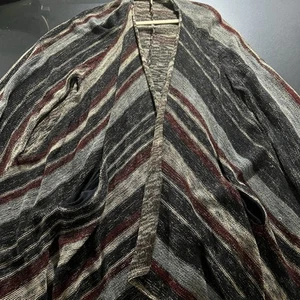 Free People Size Small The Big Trail Multicolor Knit Open Front Cardigan - Picture 1 of 5