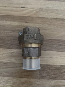 Legend T-4300NL 1-1/4" Bronze Pack Joint CTS x MNPT Coupling No Lead 313-206NL - Picture 1 of 1