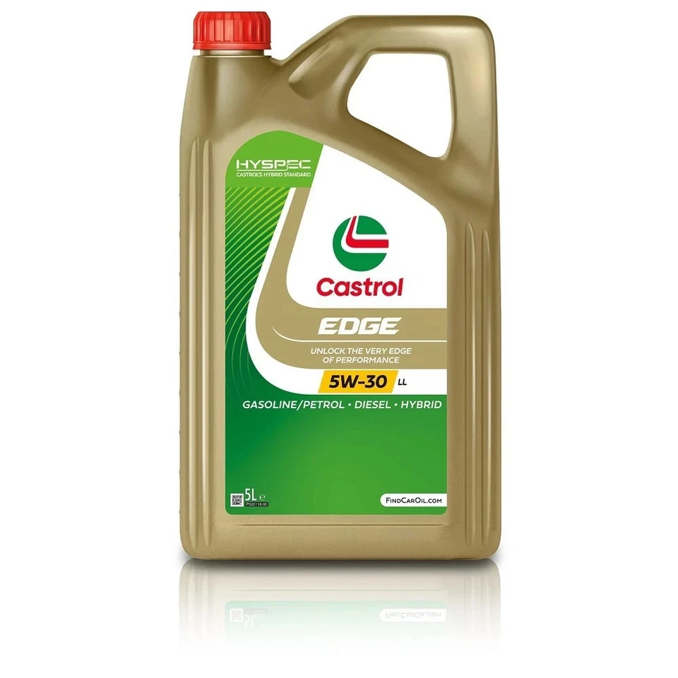 CASTROL 5 L EDGE 5W-30 LL MOTORÖL FÜR ACEA C3 API SQ BMW MB OPEL VW RENAULT - Bild 1 von 1