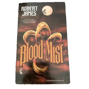 Blood Mist Robert James Leisure Books 1992 Vintage Horror Paperbacks IDRU - Picture 1 of 14
