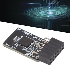TPM 2.0 Sicherheitsmodul SPI Bus Interface 12-1 Pin 2x6P Verschlüsselungsmodul - Bild 1 von 24