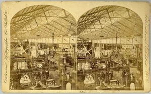 SV026_116 Stereoview PA Centennial Exposition of 1876 Main Building - Picture 1 of 1