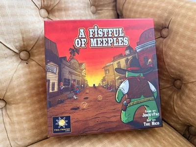 A Fistful Of Meeples Board Game Final Frontier Games Rare  - Image 1 of 3