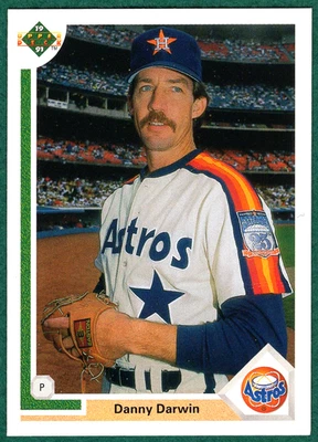 Danny Darwin - 1991 Upper Deck #586 - Houston Astros Baseball Card - Image 1 of 2